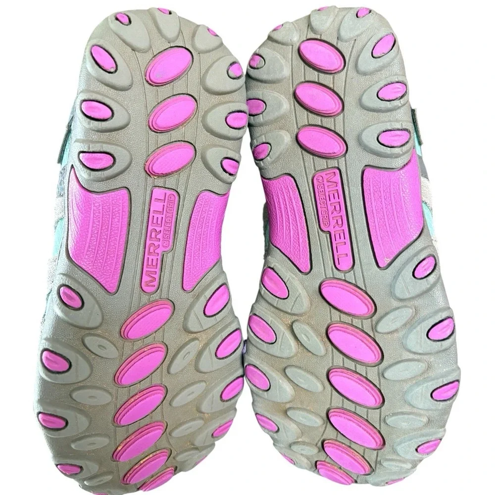 Eddie Bauer Girls Pink Purple Closed Toe Sport Sandals Size 7 Toddler Water